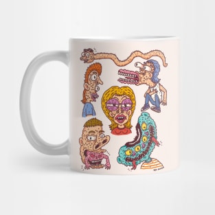 Ugly faces Mug